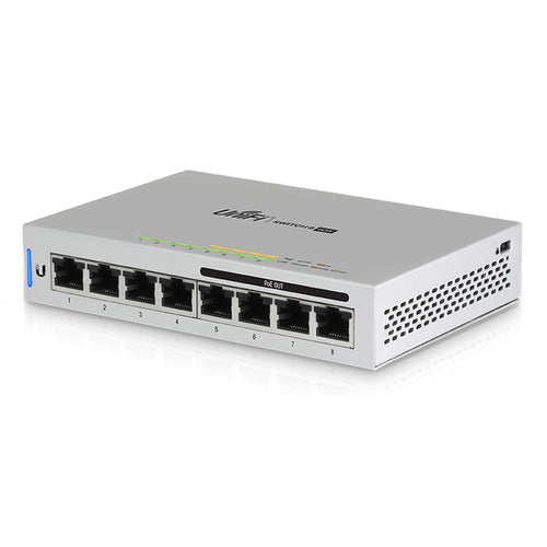 Switch pequeño Ubiquiti US-8-60W-5 UniFi Switch 8 60W 5Pk