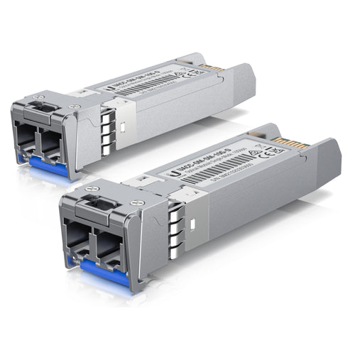 Módulo SFP Ubiquiti UACC-OM-SM-10G-D-20 Optical Module Single-Mode Duplex 10Gbps 20Pk