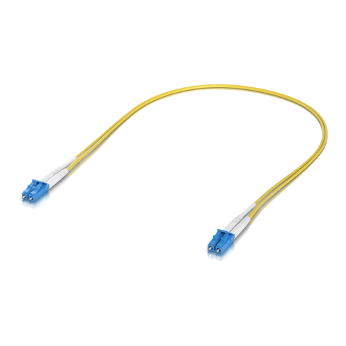 Módulo SFP Ubiquiti UACC-OFC-S2-LULU-0.5M-50 OS2 Duplex LC UPC Fiber Patch Cable 0.5m 50pk
