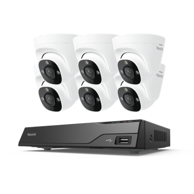 Kit Reolink: NVR RP-PN8 + 6× RP-PCT12M
