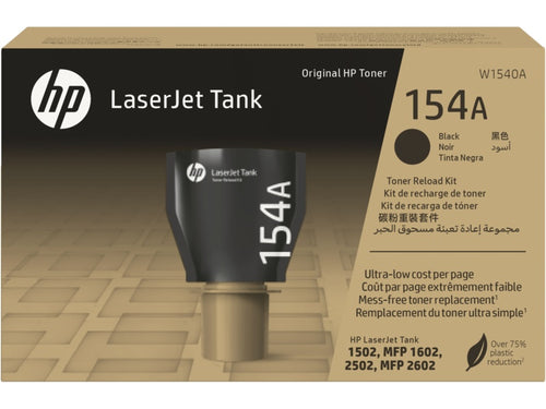 HP 154A Rendimiento medio negro original recarga de tóner