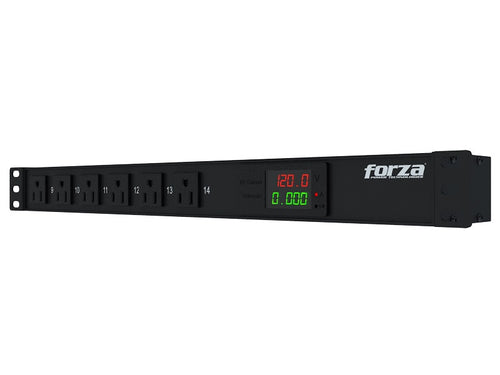 Forza Power distribution unit Rack-mountable AC 100/120 V 14 Tomas