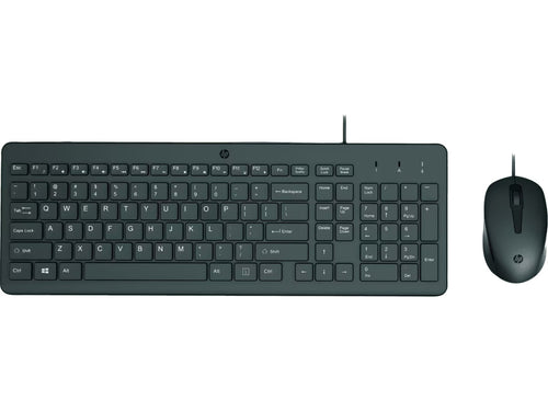 Combo Teclado y Mouse HP 150 Juego de y USB Latinoamérica negro para 21, 22