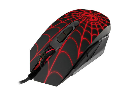 Xtech XTM-M520SM Mouse USB Wired black and red Gaming Spider-Man