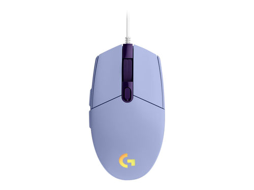 Logitech Gaming Mouse G203 LIGHTSYNC Ratón óptico 6 botones cableado Lila 910-005851