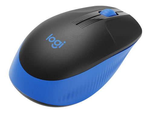 Logitech M190 Ratón óptico 3 botones inalámbrico receptor Azul 910-005903