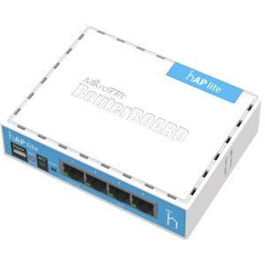 Router WiFi MikroTik RB941-2ND hAP Lite 2.4 GHz 4 puertos LAN