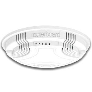 Access Point MikroTik RBCAP2N para techo 2.4 GHz 802.11b/g/n, PoE