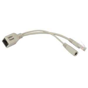 Inyector PoE MikroTik RBPOE Pasivo de Bajo Costo, Entrada 18 V