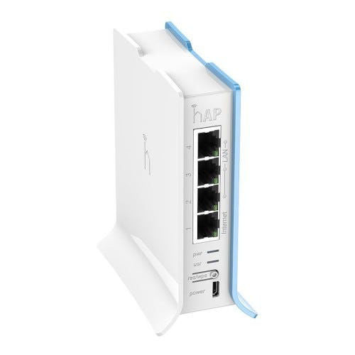 Router WiFi MikroTik RB941-2ND-TC hAP lite 2.4 GHz 4 puertos LAN