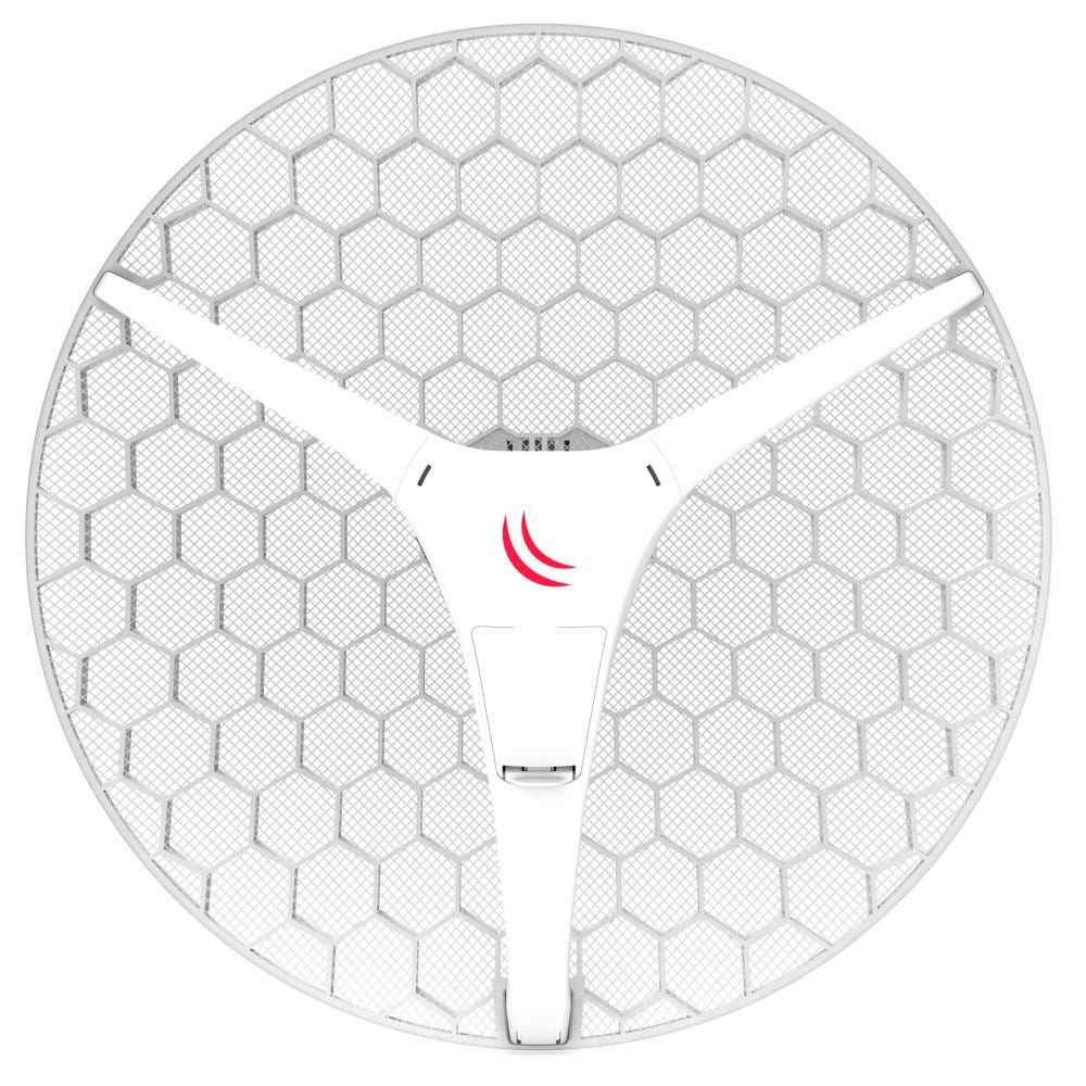 Radio de enlace MikroTik RBLHG-5HPND-XL4PACK-US 27 dBi 5 GHz paquete de 4