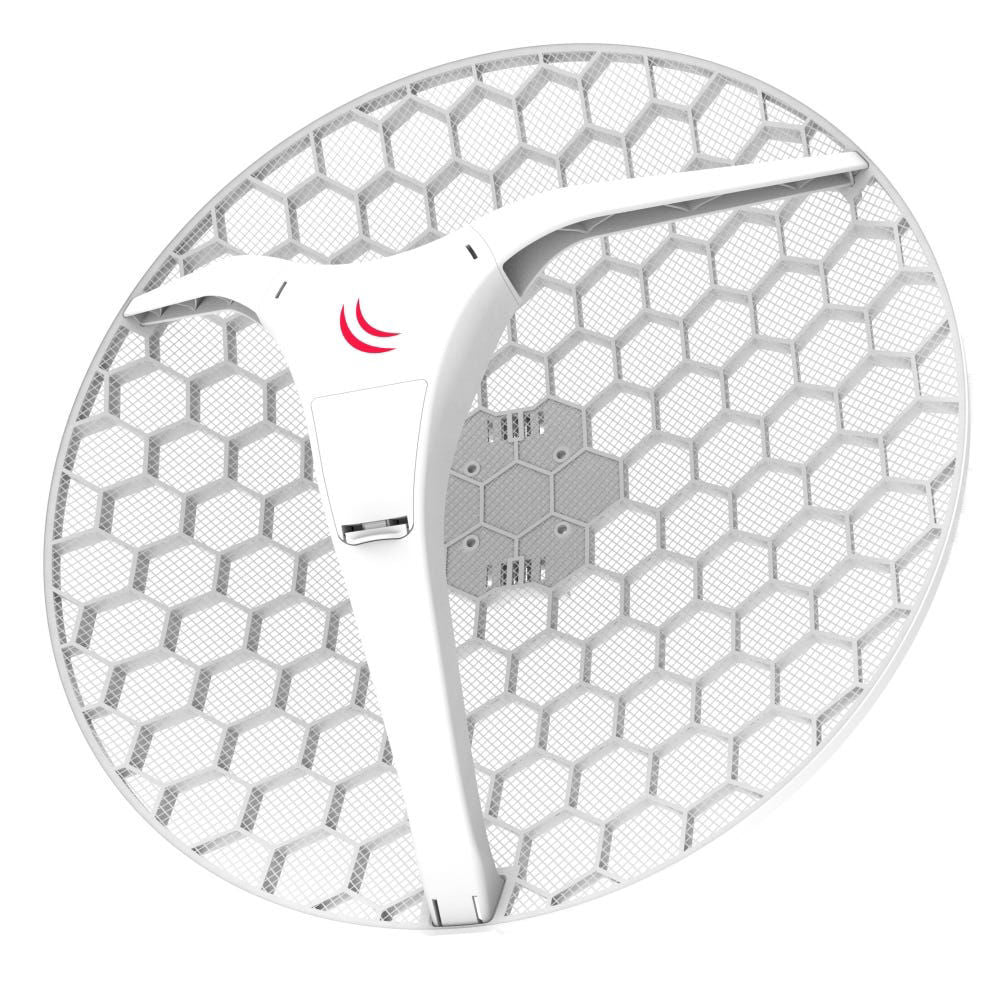 Radio de enlace MikroTik RBLHG-5HPND-XL4PACK-US 27 dBi 5 GHz paquete de 4