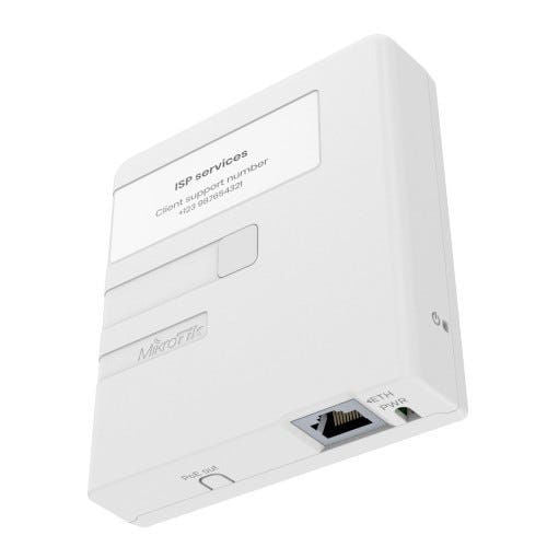 Inyector PoE MikroTik GPEN11 PoE pasivo para montaje en pared