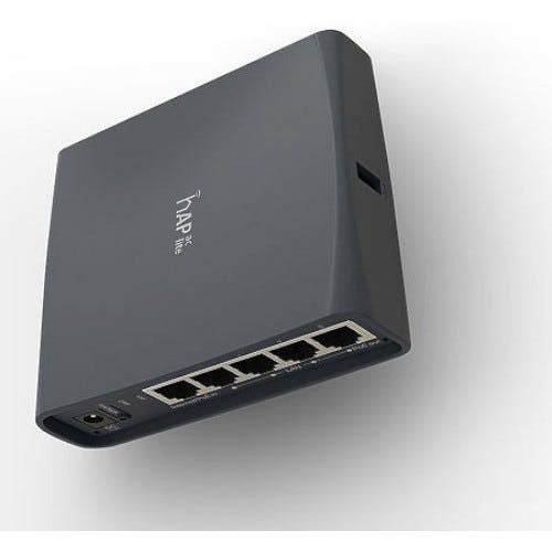 Router WiFi MikroTik RB952UI-5AC2ND-TC-US hAP ac lite, doble banda 2.4/5 GHz