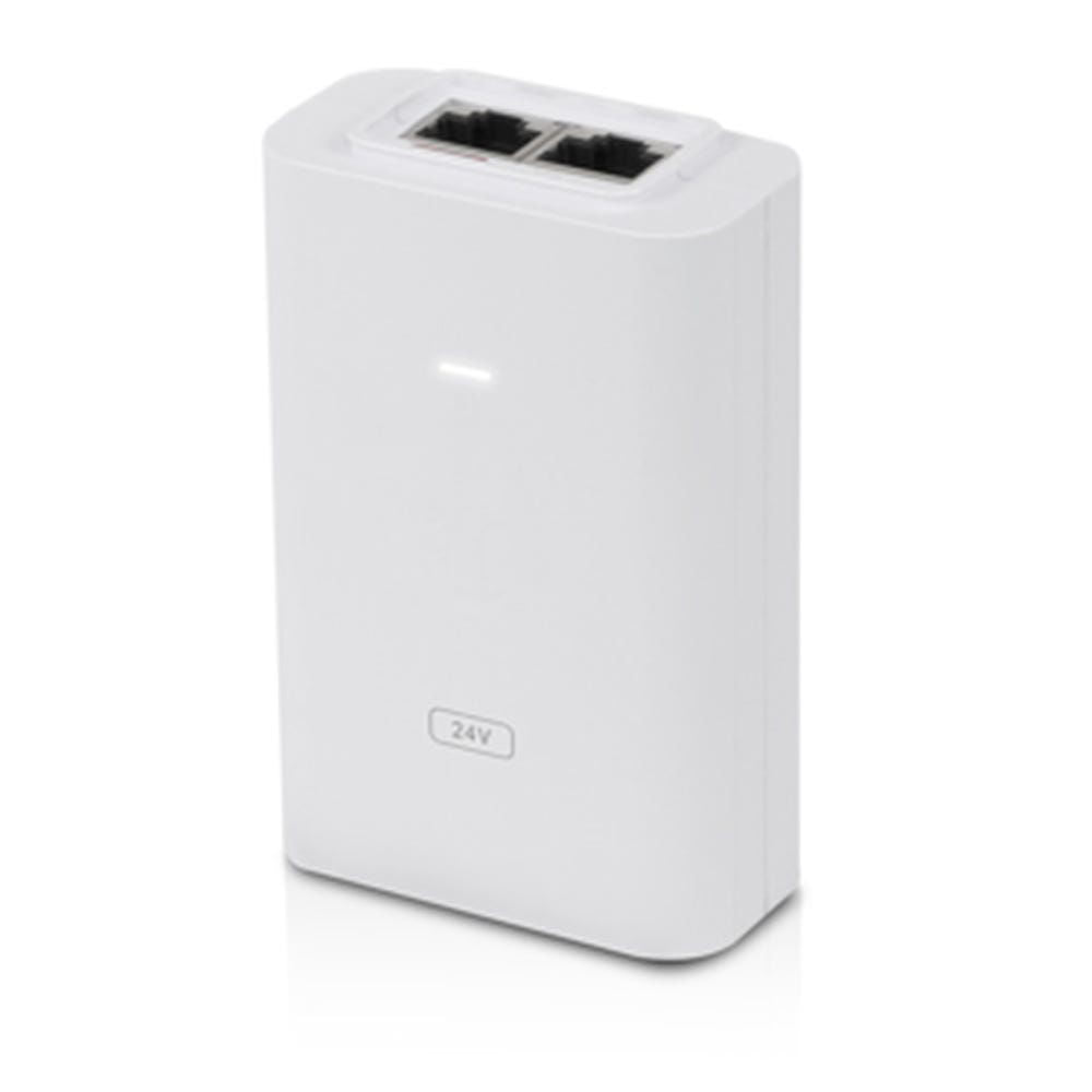 Inyector PoE Ubiquiti POE-24-24W-G-WH 24V PoE 1A Gigabit White