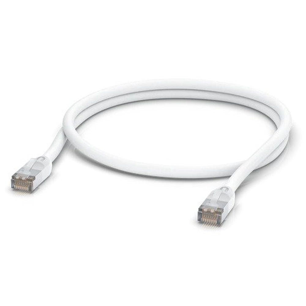 Cable de parcheo Ubiquiti UACC-Cable-Patch-Outdoor-1M-W UISP Patch Cable Outdoor 1m White