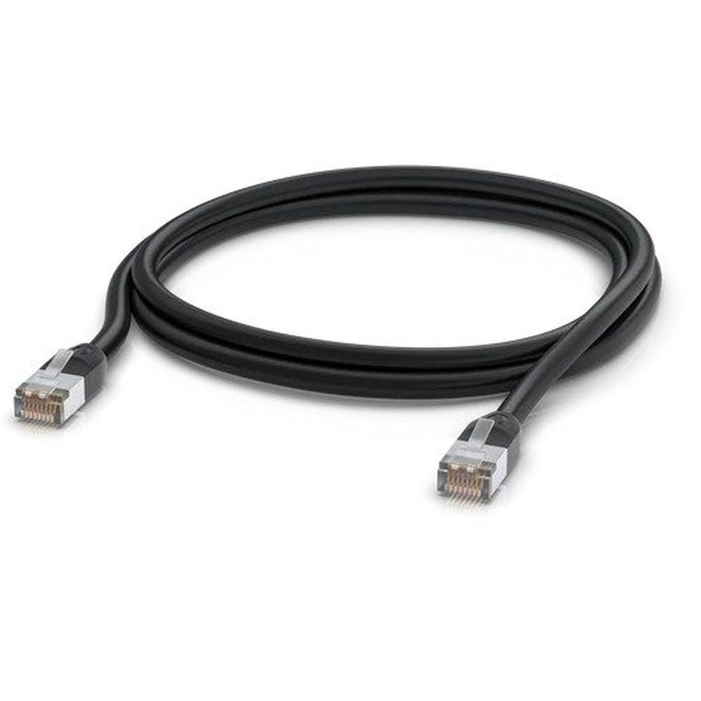 Cable de parcheo Ubiquiti UACC-CABLE-PATCH-OUTDOOR-2M-BK Exterior Blindado Impermeable