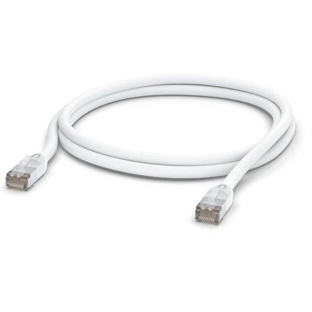 Cable de parcheo Ubiquiti UACC-CABLE-PATCH-OUTDOOR-2M-W Para exteriores, blindado, 2 m, blanco