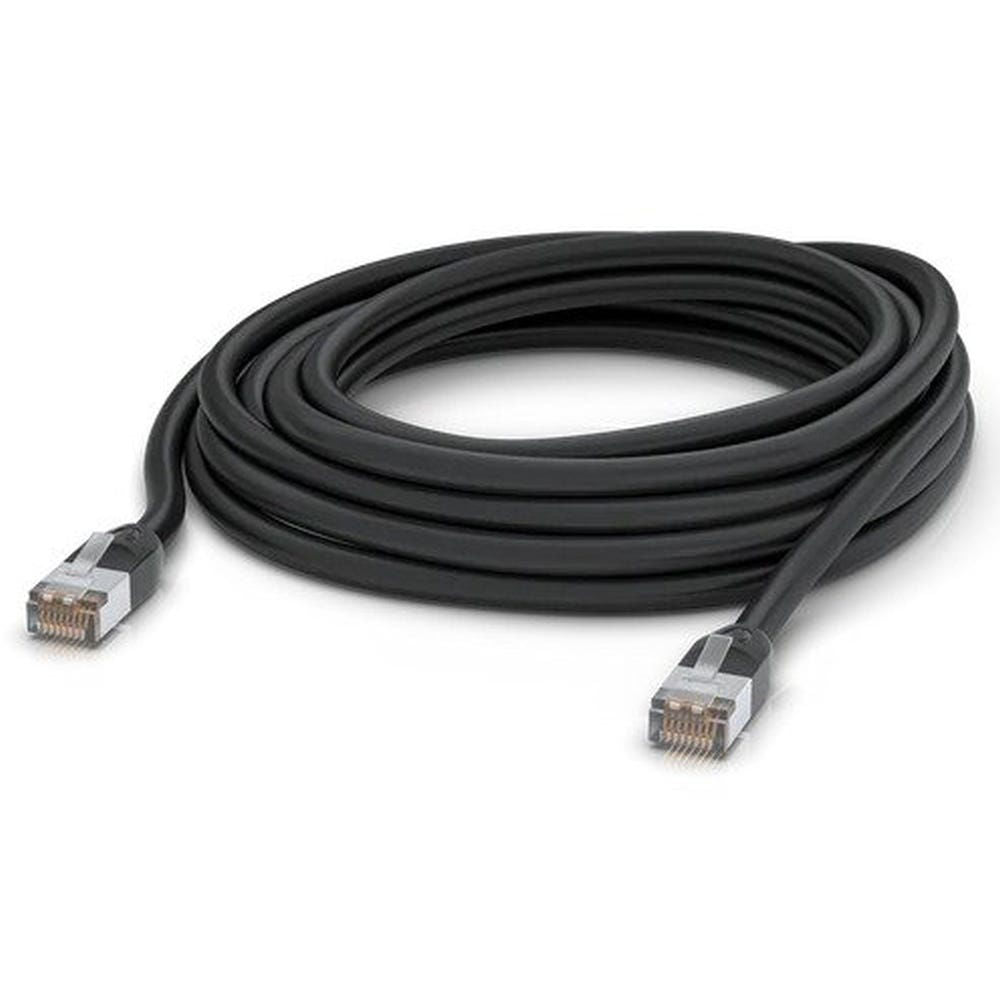 Cable de parcheo Ubiquiti UACC-Cable-Patch-Outdoor-8M-BK UISP Patch Cable Outdoor 8m Black