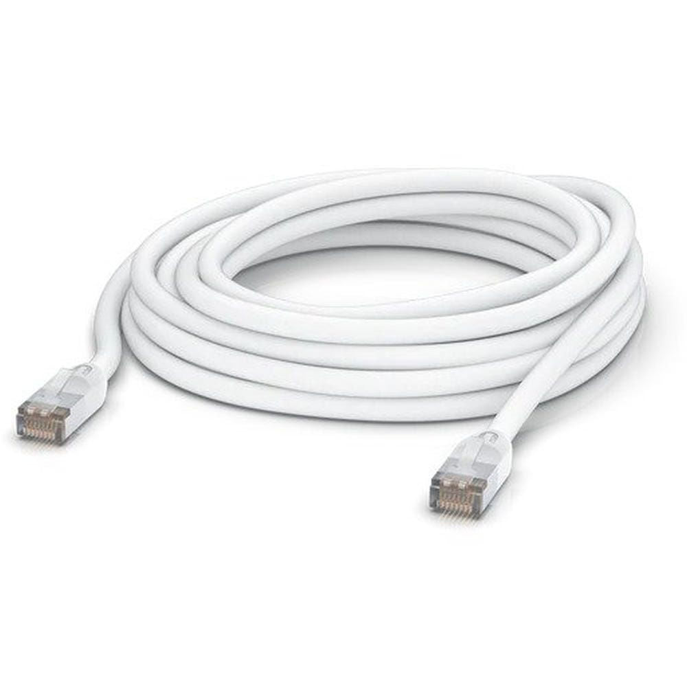 Cable de parcheo Ubiquiti UACC-Cable-Patch-Outdoor-8M-W UISP Patch Cable Outdoor 8m White