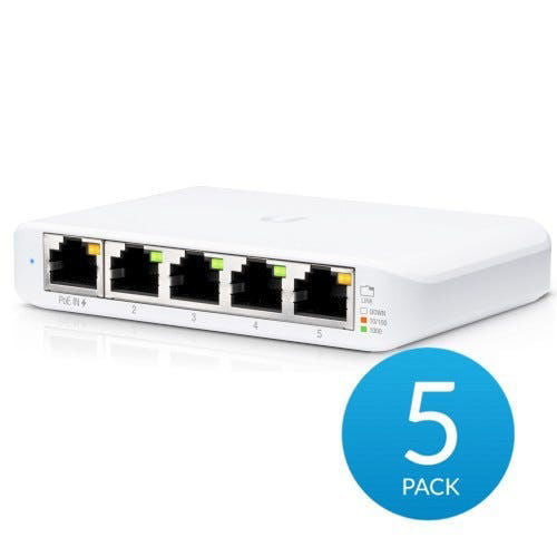 Switch mini Ubiquiti USW-Flex-Mini-5 UniFi Switch Flex Mini 5Pk