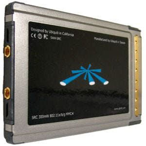 Accesorio Ubiquiti SRC 2.4/5GHz SuperRange 1x1 PCMCIA