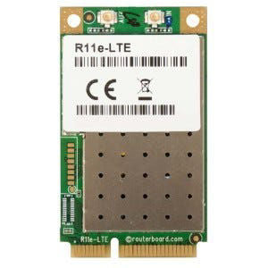 Router 4G / 5G MikroTik R11E-LTE Tarjeta miniPCI-e LTE bandas 1/2/3/5/7/8/20/38/40