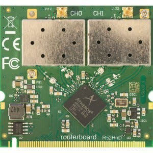 Equipo de red MikroTik R52HND miniPCI doble banda 2.4/5 GHz