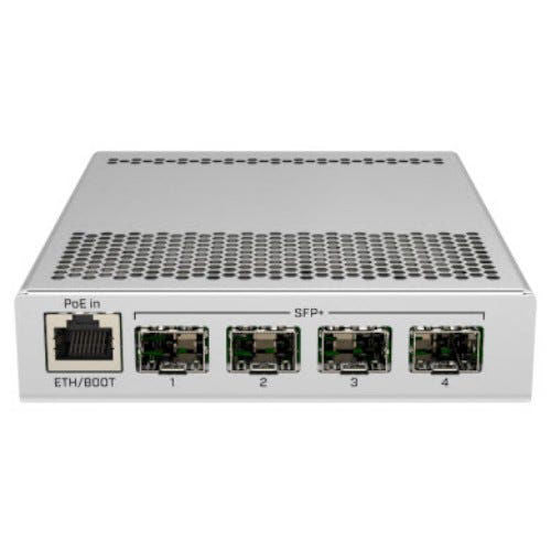 Switch MikroTik CRS305-1G-4S+IN 4 puertos SFP+ de 10 Gbit