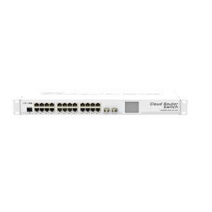 Switch MikroTik CRS326-24G-2S+RM 24 puertos Gigabit 2 SFP+ RouterOS