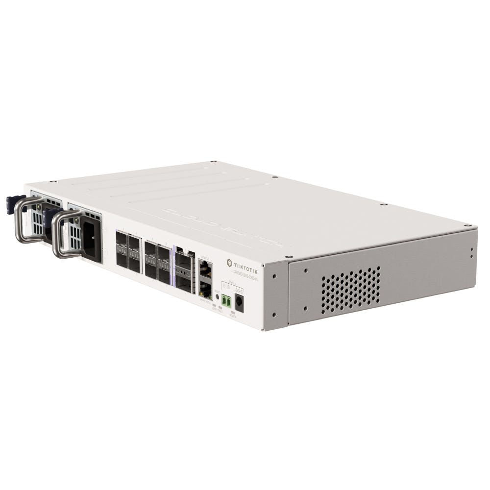 Módulo SFP MikroTik CRS510-8XS-2XQ-IN 8 puertos SFP28 25G y 2 QSFP28 100G