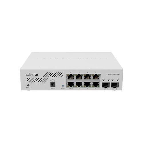 Switch MikroTik CSS610-8G-2S+IN Administrable, 8 Gigabit y 2 SFP+ 10G