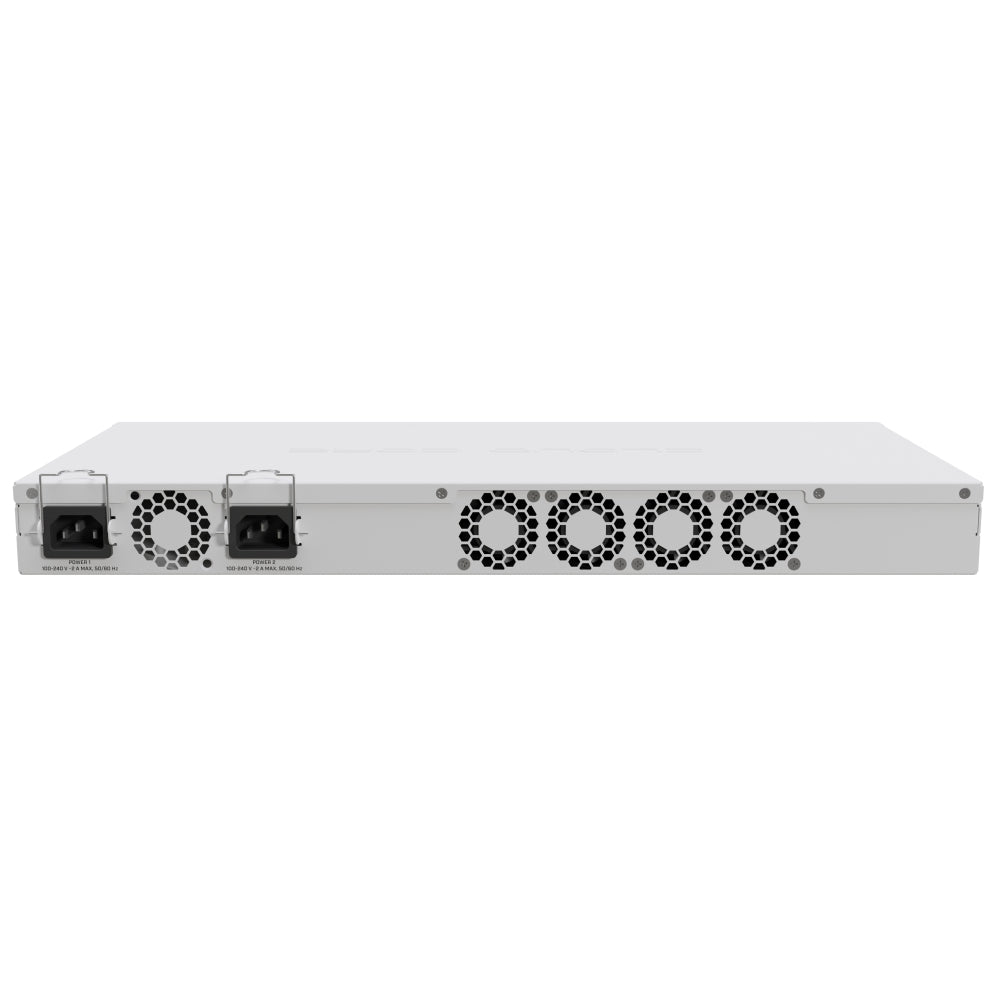 Router MikroTik CCR2116-12G-4S+ 16 núcleos a 2 GHz, 4 SFP+ 10G y 12 Gigabit