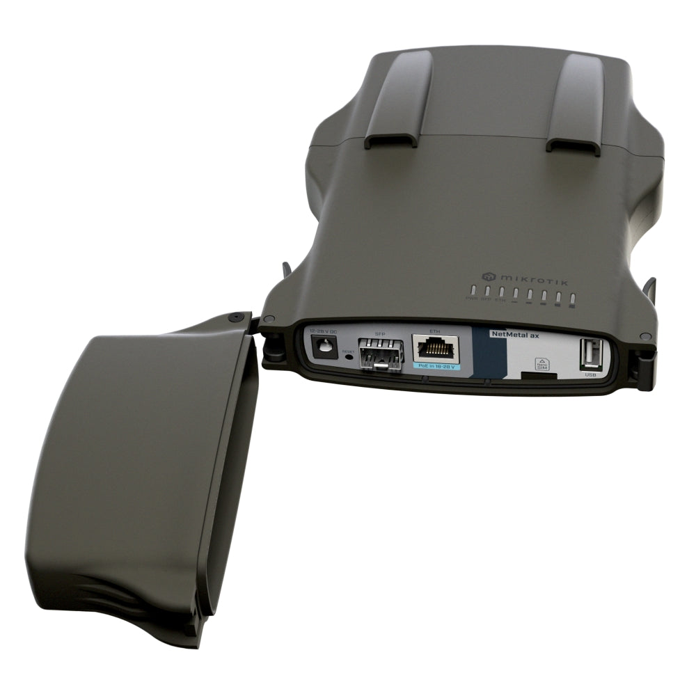 Radio de enlace MikroTik L23UGSR-5HAXD2HAXD-NM-US NetMetal ax exterior 2.4/5 GHz IP66