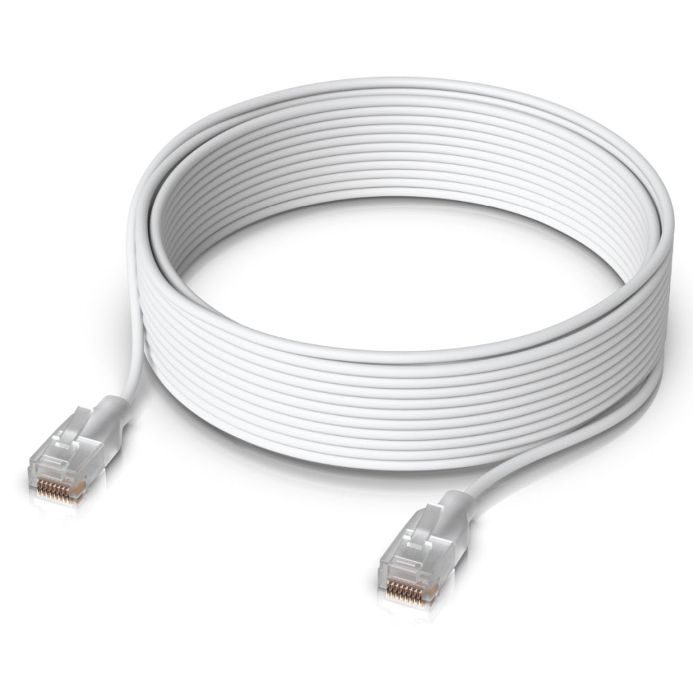 Cable de parcheo Ubiquiti UACC-CABLE-PATCH-EL-12M-W Etherlighting 12 m blanco 2.5 GbE