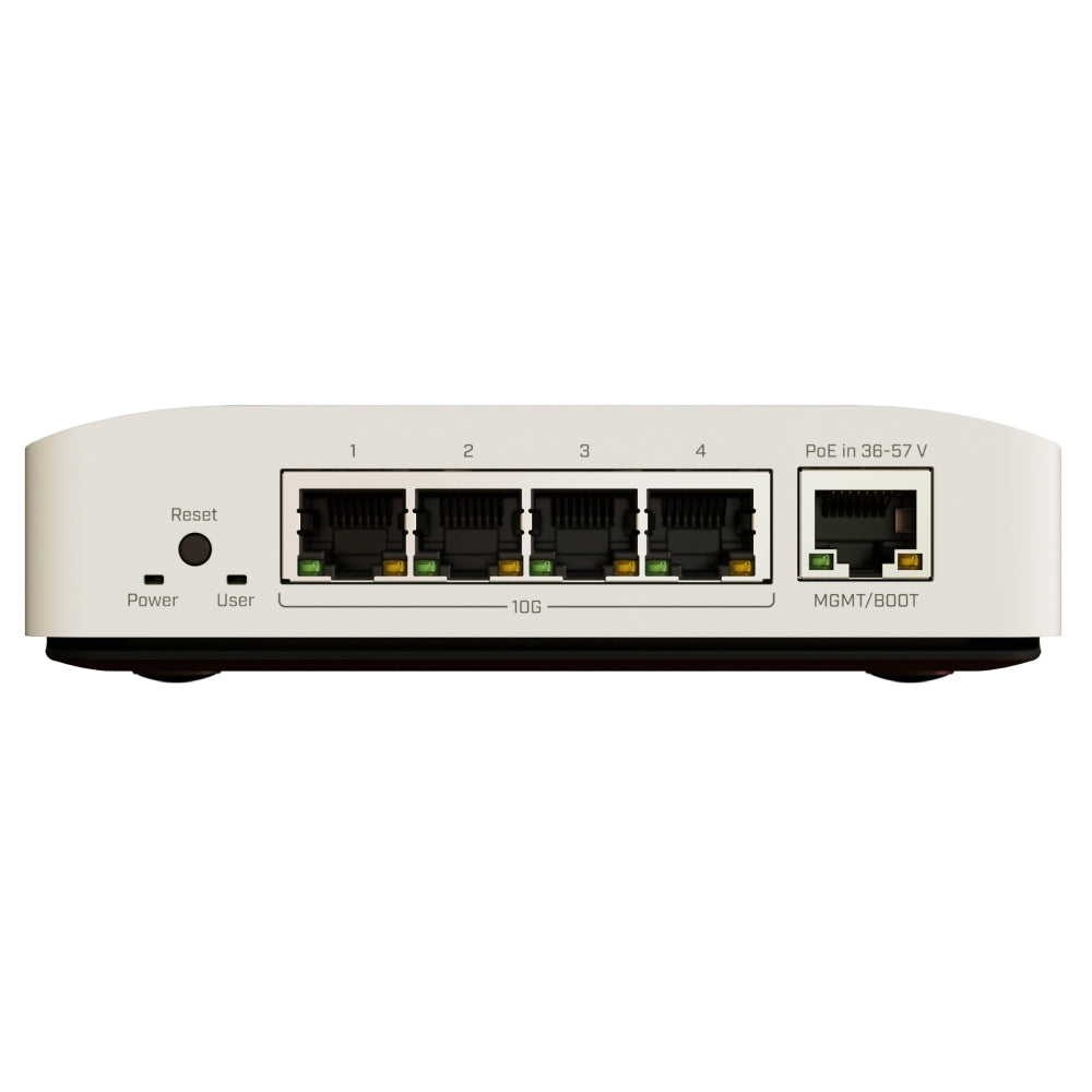 Switch MikroTik CRS304-4XG-IN 4x10G y 1 Gigabit de gestión