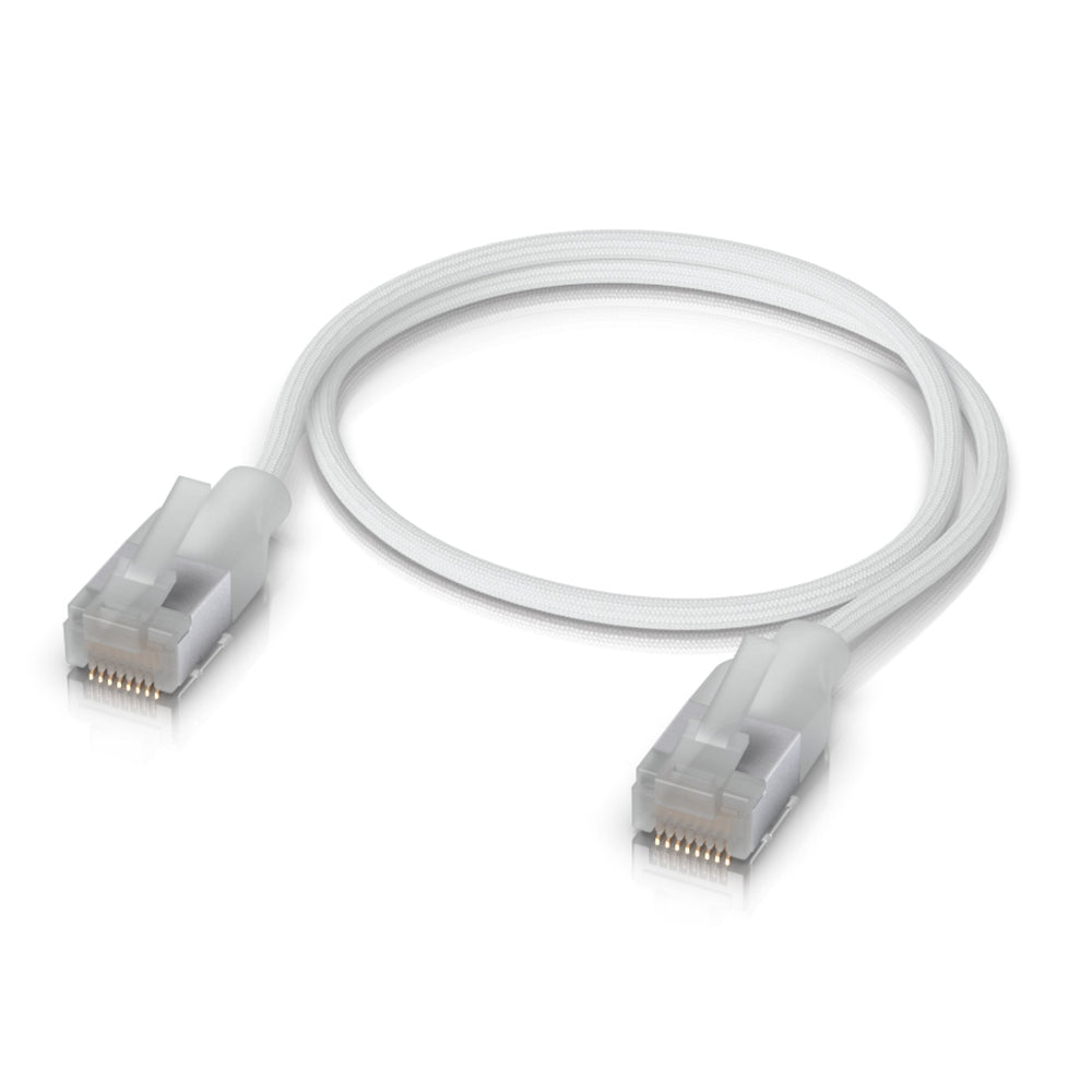 Cable de parcheo Ubiquiti UACC-Cable-Patch-EL-C6A-0.3M-W UniFi Premium Patch Cable 0.3m