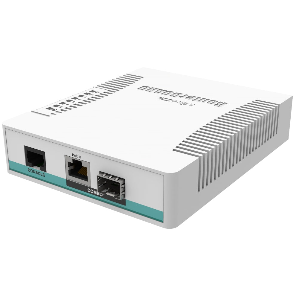 Switch MikroTik CRS106-1C-5S Administrable 5 SFP y combo Gigabit
