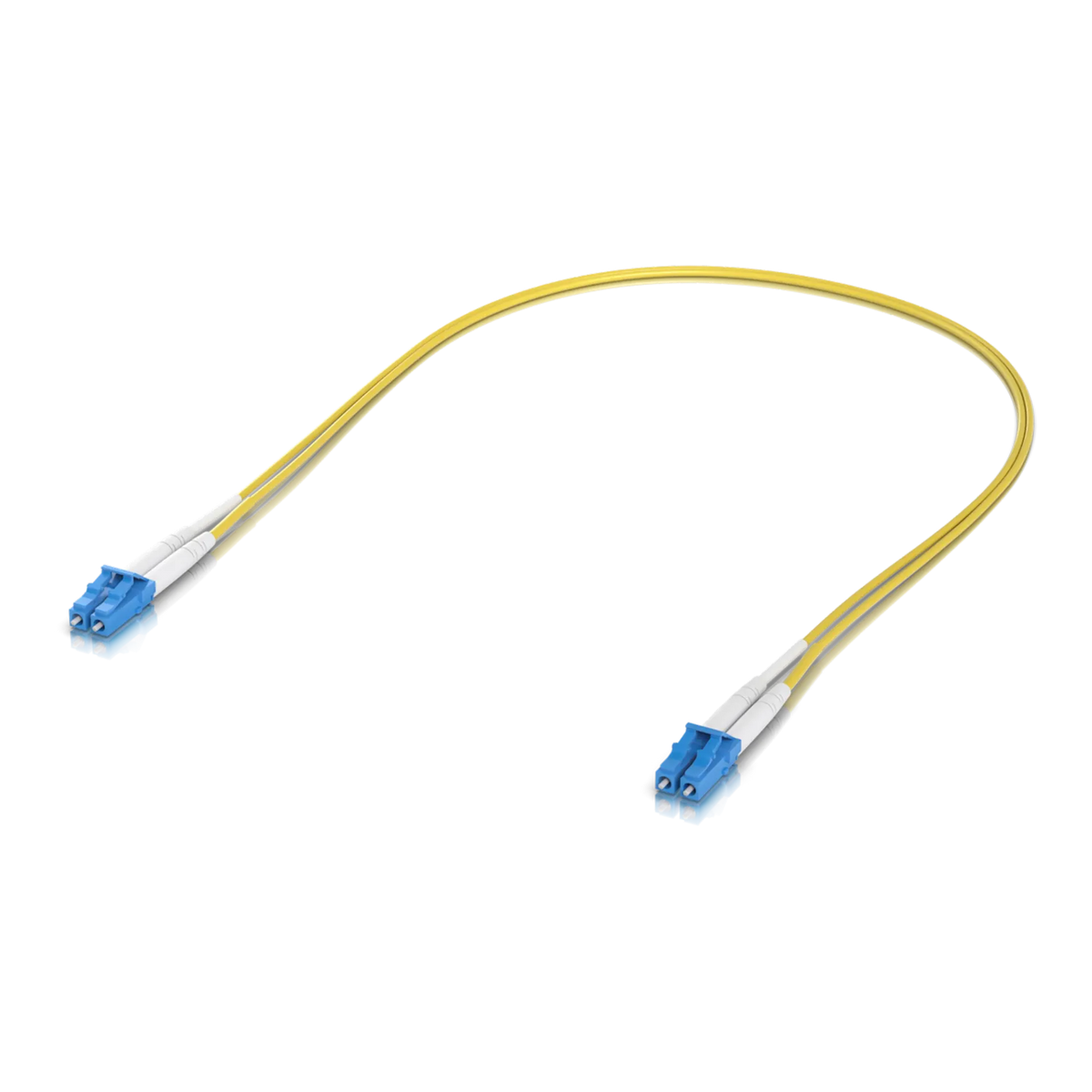 Módulo SFP Ubiquiti UACC-OFC-S2-LULU-0.5M-50 OS2 Duplex LC UPC Fiber Patch Cable 0.5m 50pk