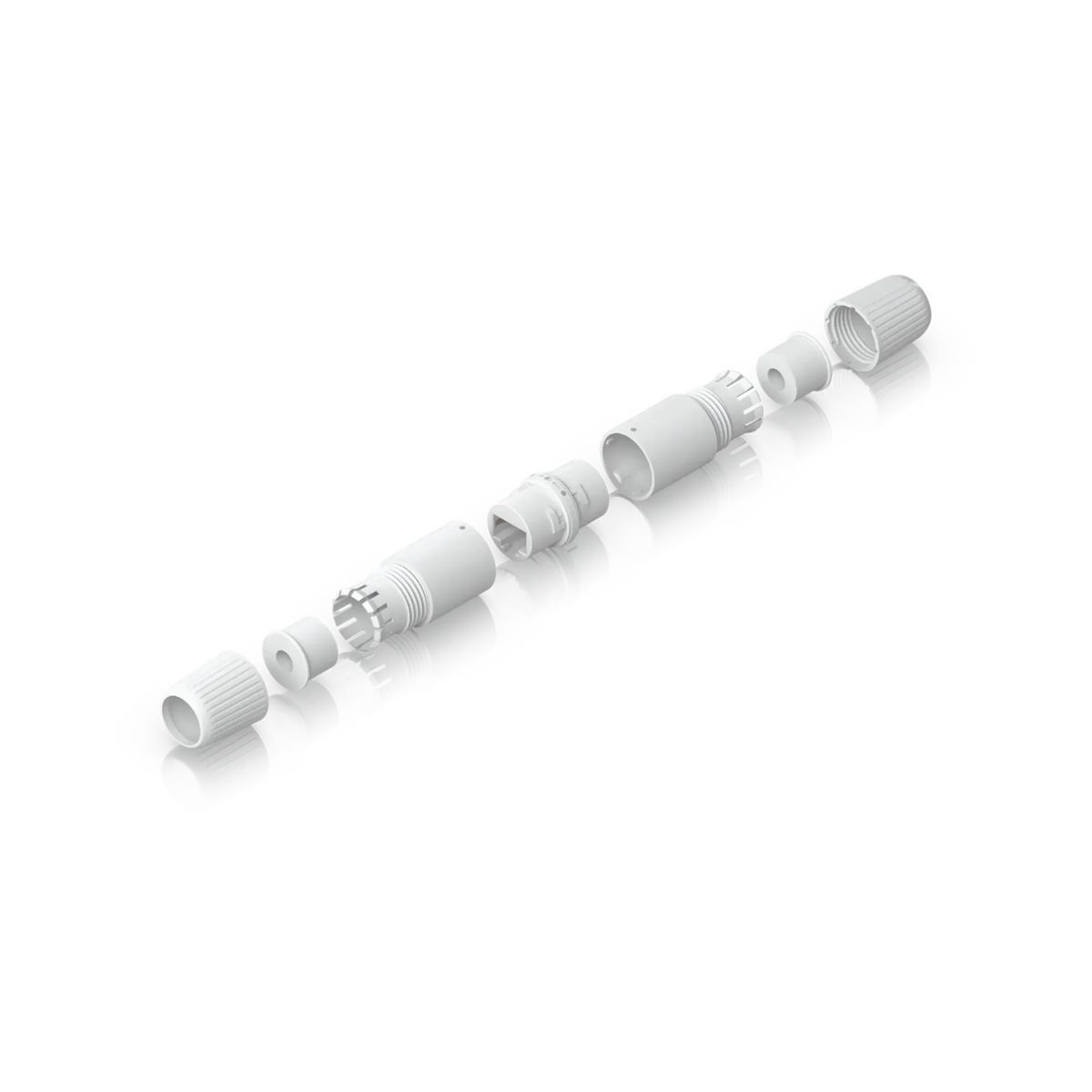 Cable de parcheo Ubiquiti UACC-RJ45-Coupler-C6A-Outdoor RJ45 Inline Coupler Outdoor 2pk