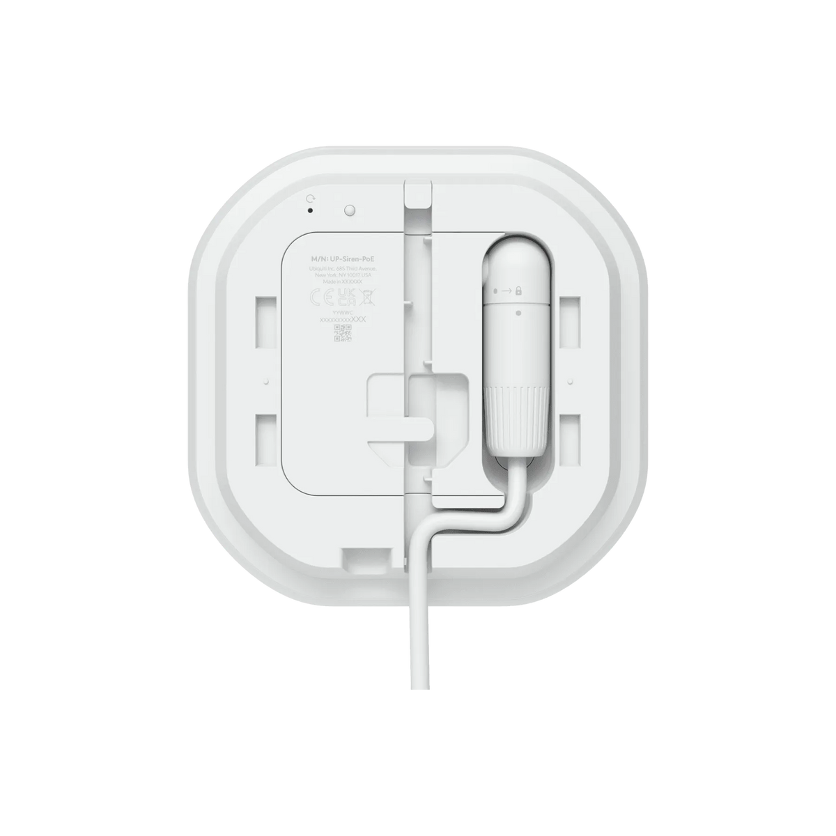 Accesorio Protect Ubiquiti UP-SIREN-POE sirena PoE 110 dB con luz LED de emergencia
