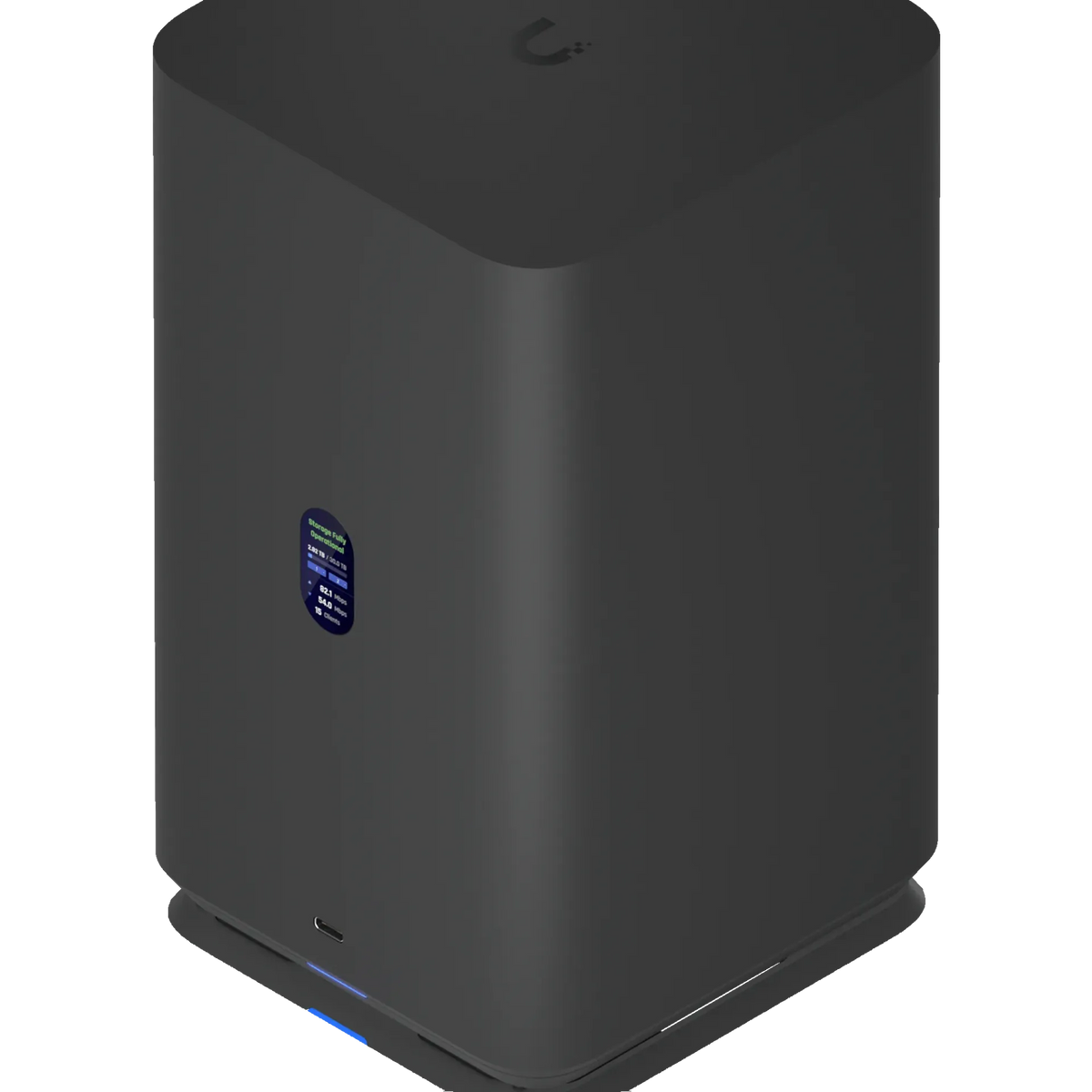 NAS de escritorio Ubiquiti UNAS-2-B almacenamiento en red de 2 bahías 2.5 GbE USB-C