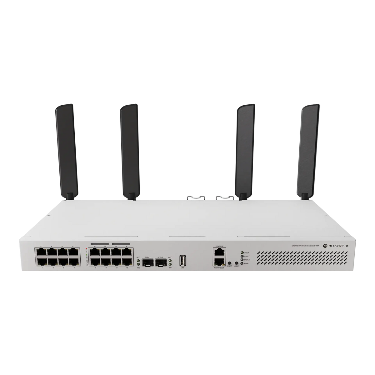 Switch MikroTik CRS418-8P-8G-2S+5AXQ2AXQ-RM-US PoE 8 puertos, 2 SFP+ 10G