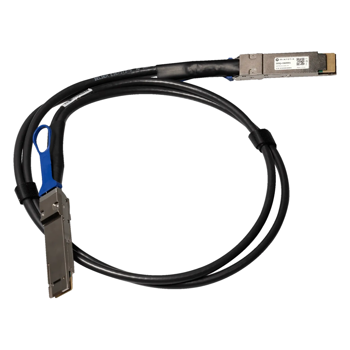 Cable / conector MikroTik DDQ+DA0001 Direct Attach 400G, 1 m