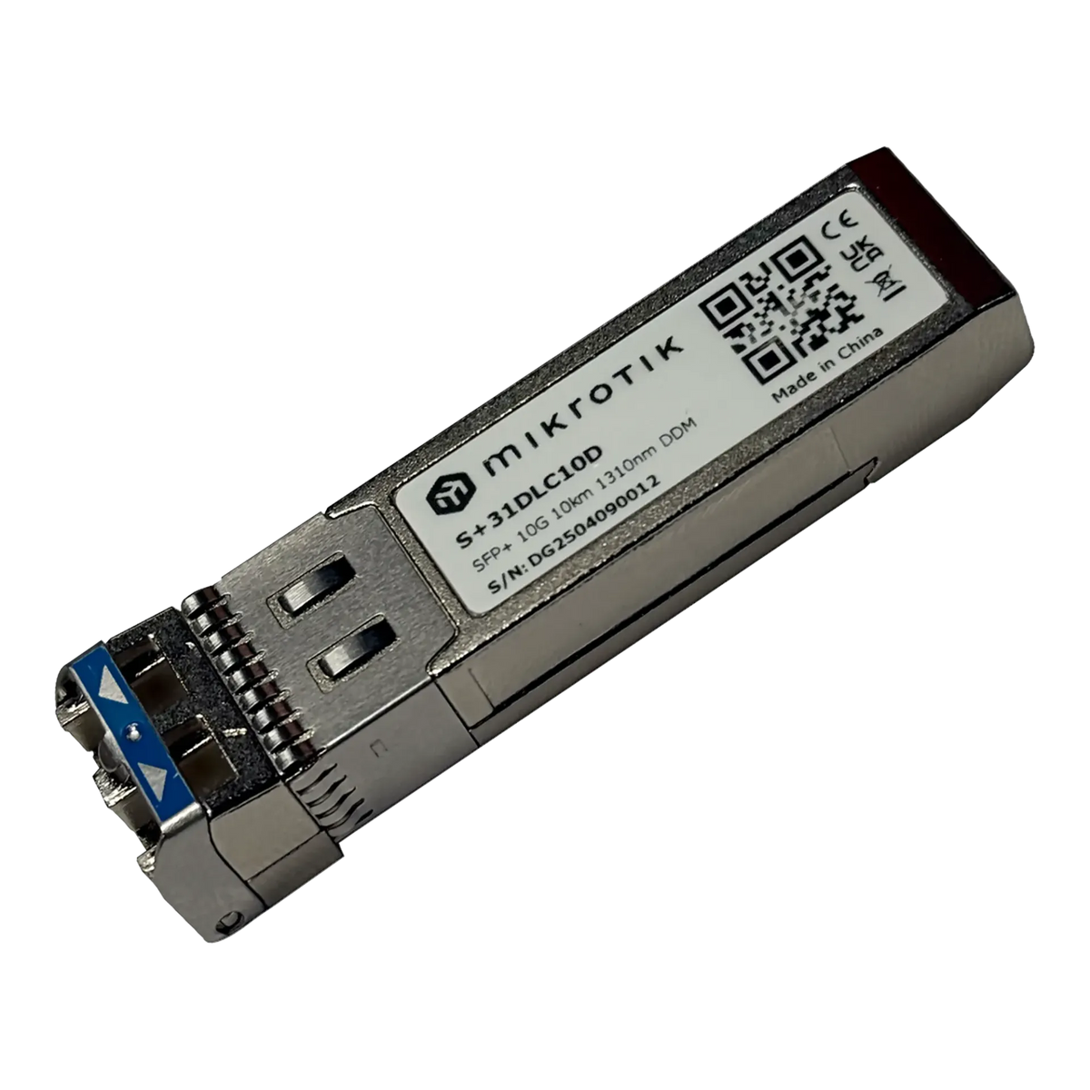 Módulo SFP MikroTik S+31DLC10D 10G monomodo 10 km, LC dual