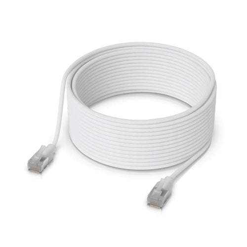 Cable de parcheo Ubiquiti UACC-Cable-Patch-EL-C6A-15M-W UniFI Premium Patch Cable 15m White