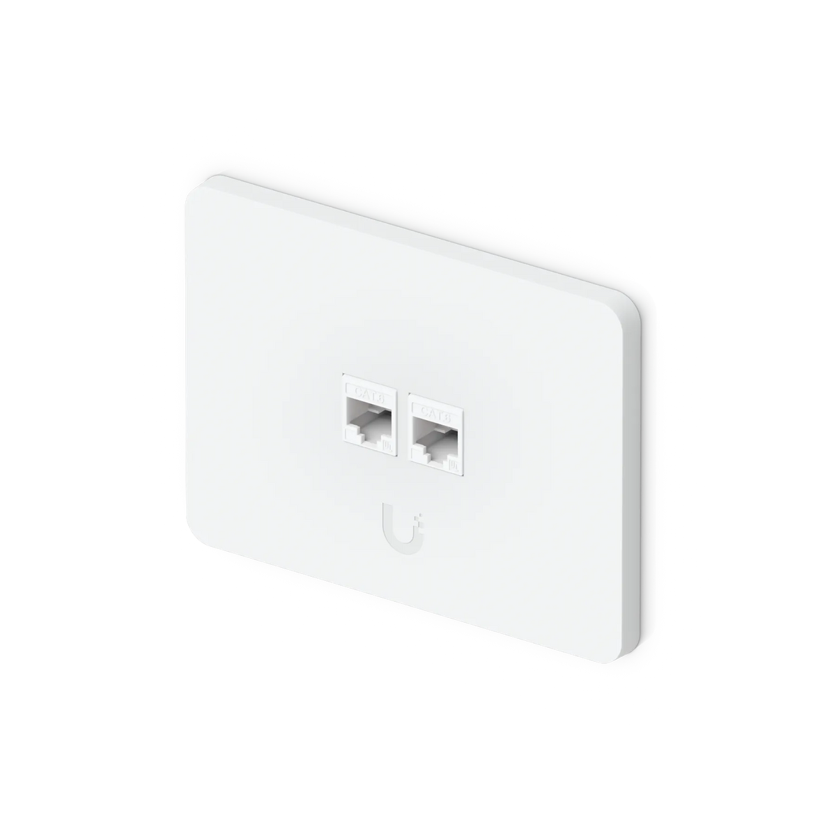 Cable de parcheo Ubiquiti UACC-WP-Keystone-H-2P Horizontal Universal Paintable Keystone Wall Plate 2-Port 4Pk