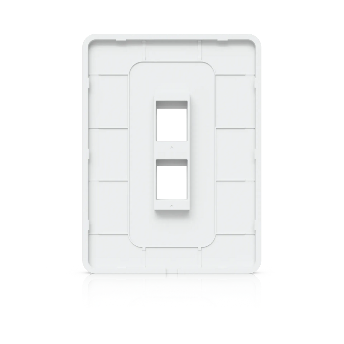 Cable de parcheo Ubiquiti UACC-WP-Keystone-V-2P Vertical Universal Paintable Keystone Wall Plate 2-Port 4Pk