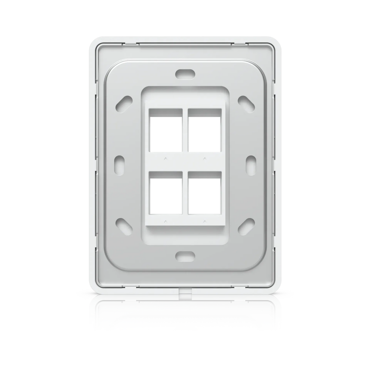Cable de parcheo Ubiquiti UACC-WP-Keystone-V-4P Vertical Universal Paintable Keystone Wall Plate 4-Port 4Pk