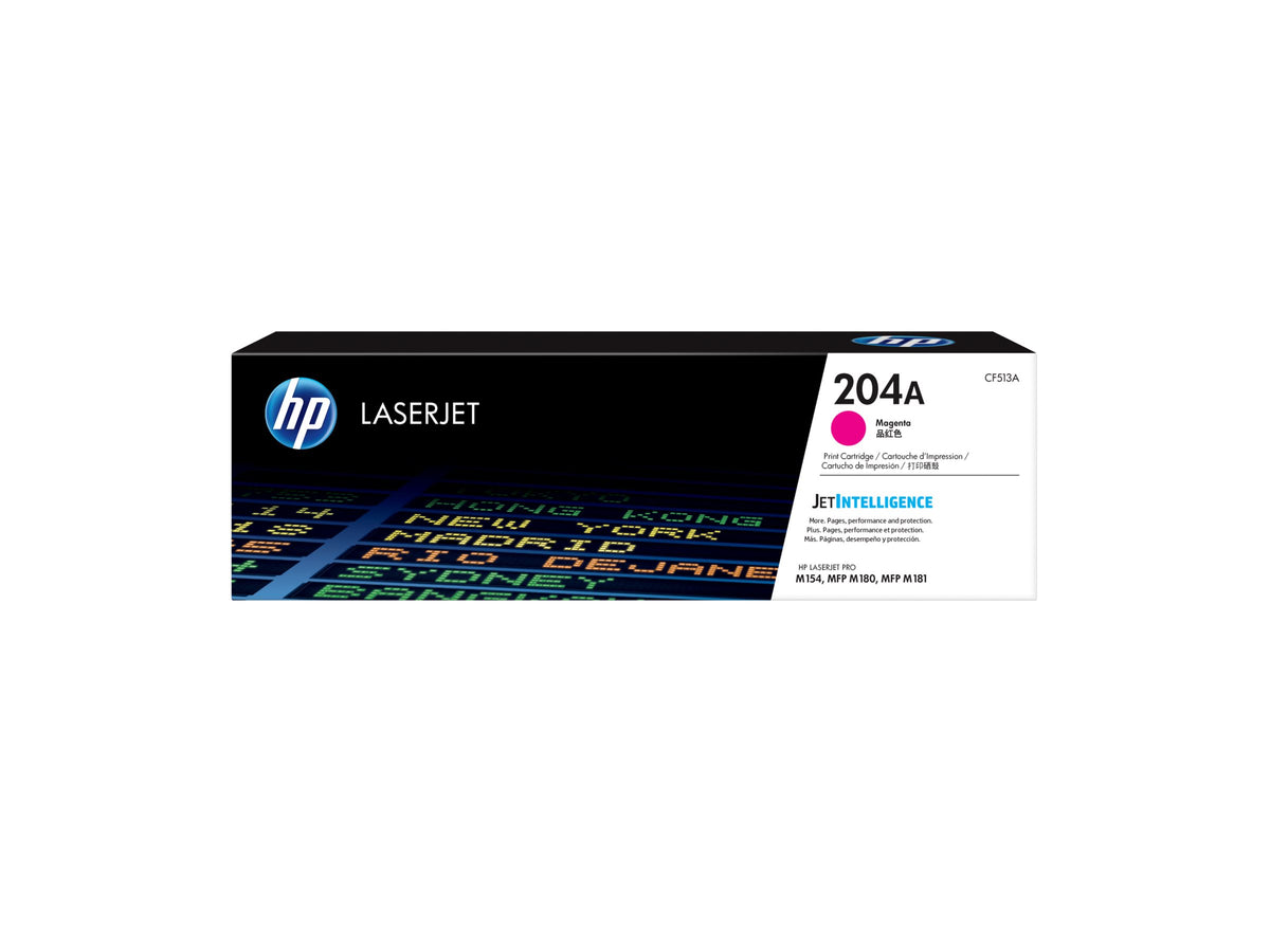 HP 204A MAGENTA LASERJET TONER CARTRIDGE 900 PAGS